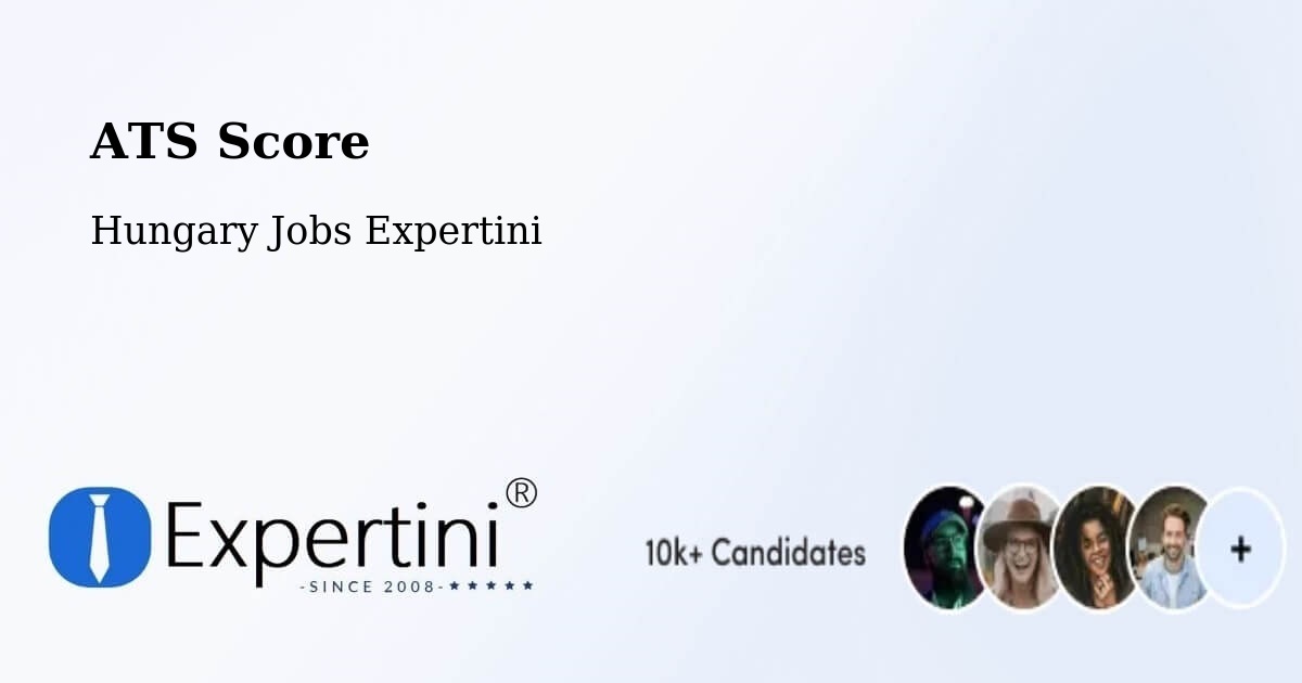 Resume ATS Score & Job Description Match Tool – Kecel - Hungary Jobs Expertini